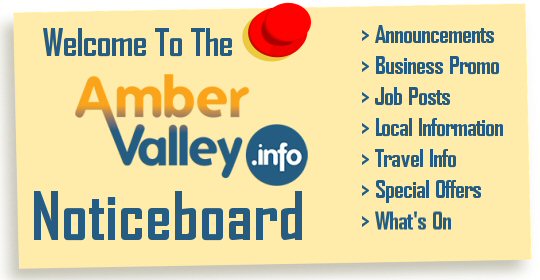 Advert Spaces Available On Amber Valley Info