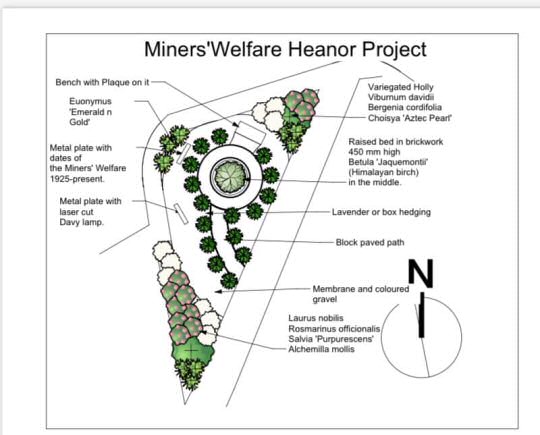 Heanor Miners Welfare TRUST - Memorial Garden Opening