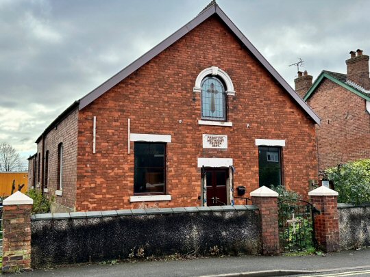 Alfreton chapel with planning for redevelopment as two homes goes under the hammer
