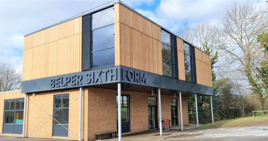 Extension Of Belper School Reaches Completion