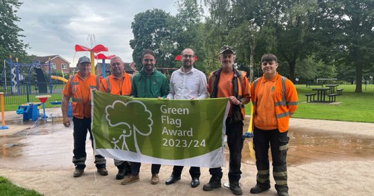 Record-breaking year for council's upkeep of some of country's best green spaces