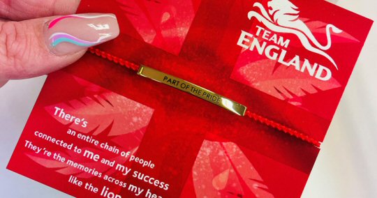 Derbyshire jewellery firm on right track with Team England