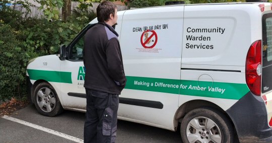 Wardens clean up when it comes to Amber Valley's enviro-crimes