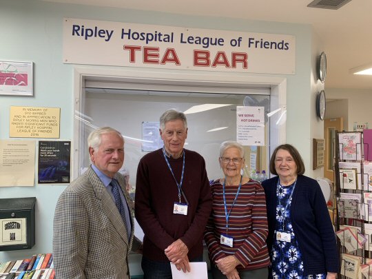 John's incredible 50 years of voluntary service for Ripley Hospital