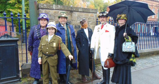 Steampunk Event Returns to Crich Tramway Village