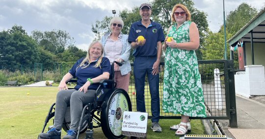 Derbyshire bowling club ramps up accessibility after council