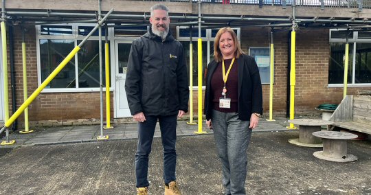 Belper school celebrates 'first-class' intervention by Derby surveyor